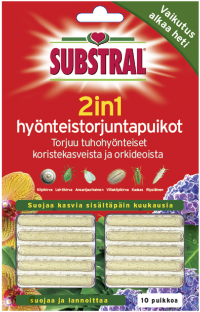 Substral 2in1 Hyönteistorjuntapuikko