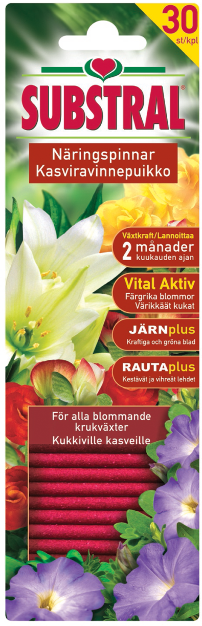 Substral Kasviravinnepuikko kukkiville kasveille